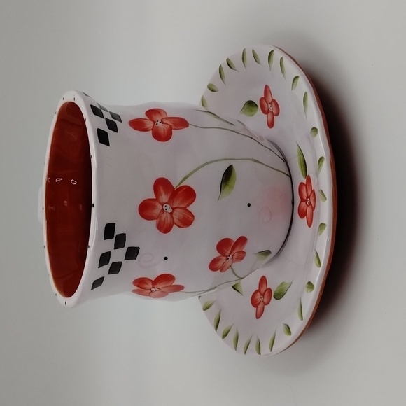 Bella Casa Mug/Plate Teacup floral design 14 oz by Ganz - Picture 3 of 10